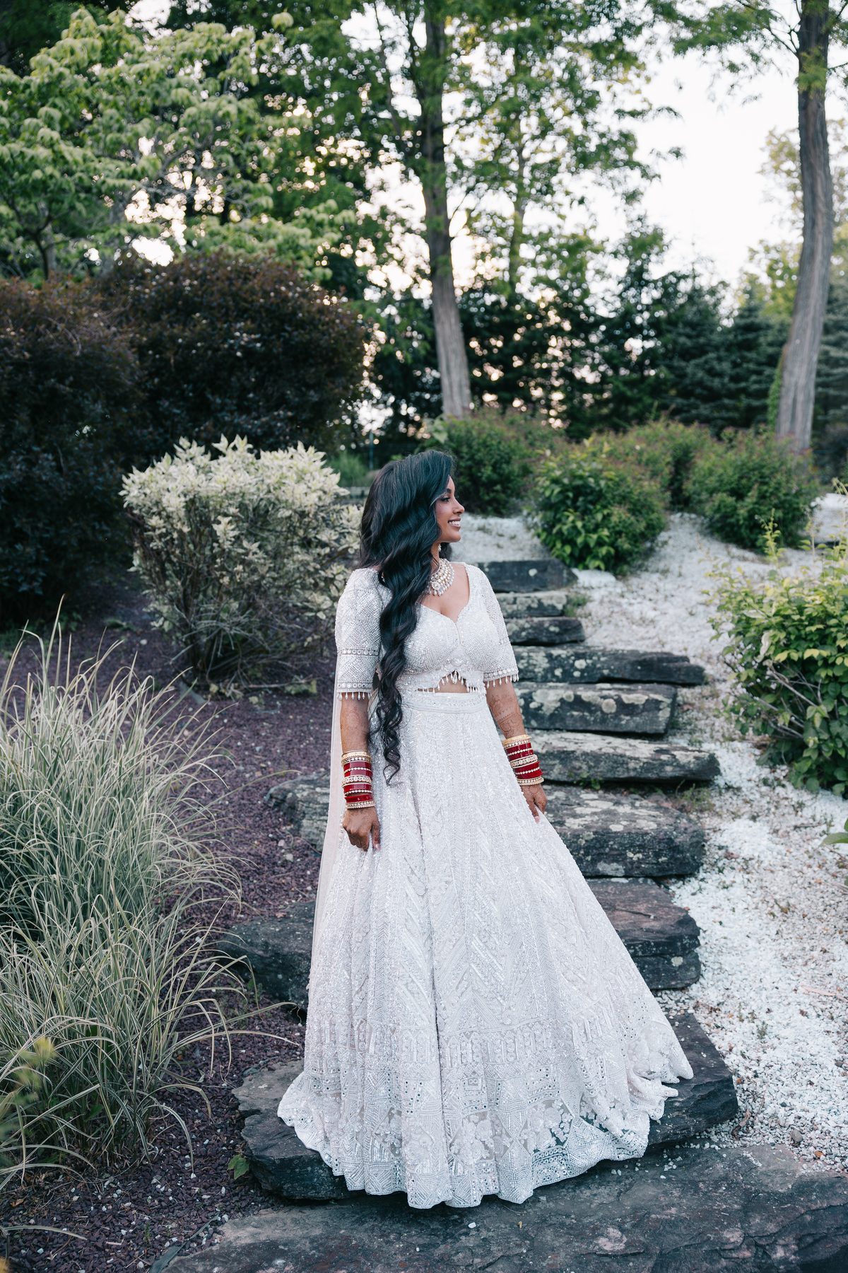 Wedding coverage — editorial portrait